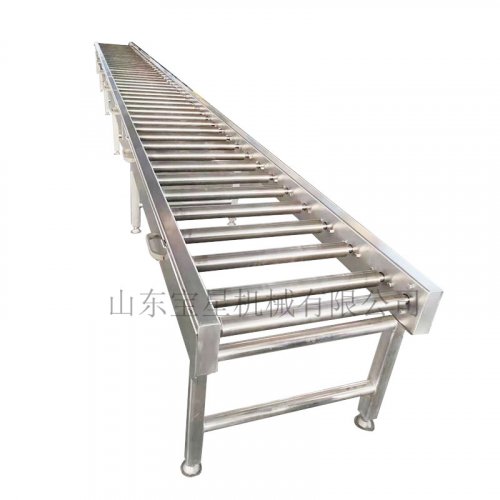 禽籠轉輥輸送機（與掛雞臺地面配合使用）